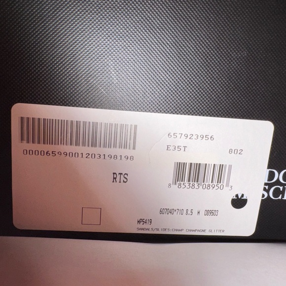 Badgley Mischka Satin Heels in Midnight Blue - Picture 3 of 10